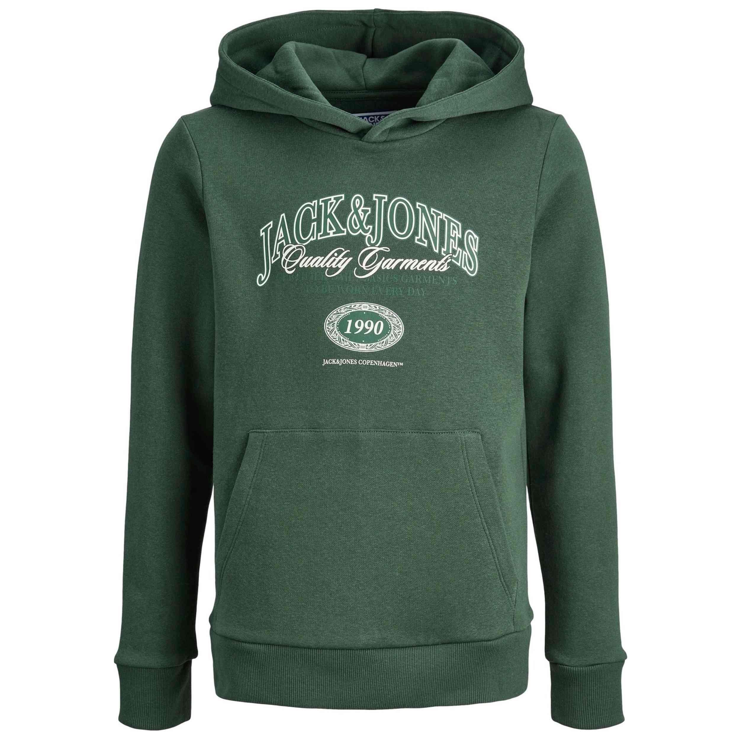 Sweat à capuche Jack&jones modèle 12289751-VERDE pour enfants 1/5