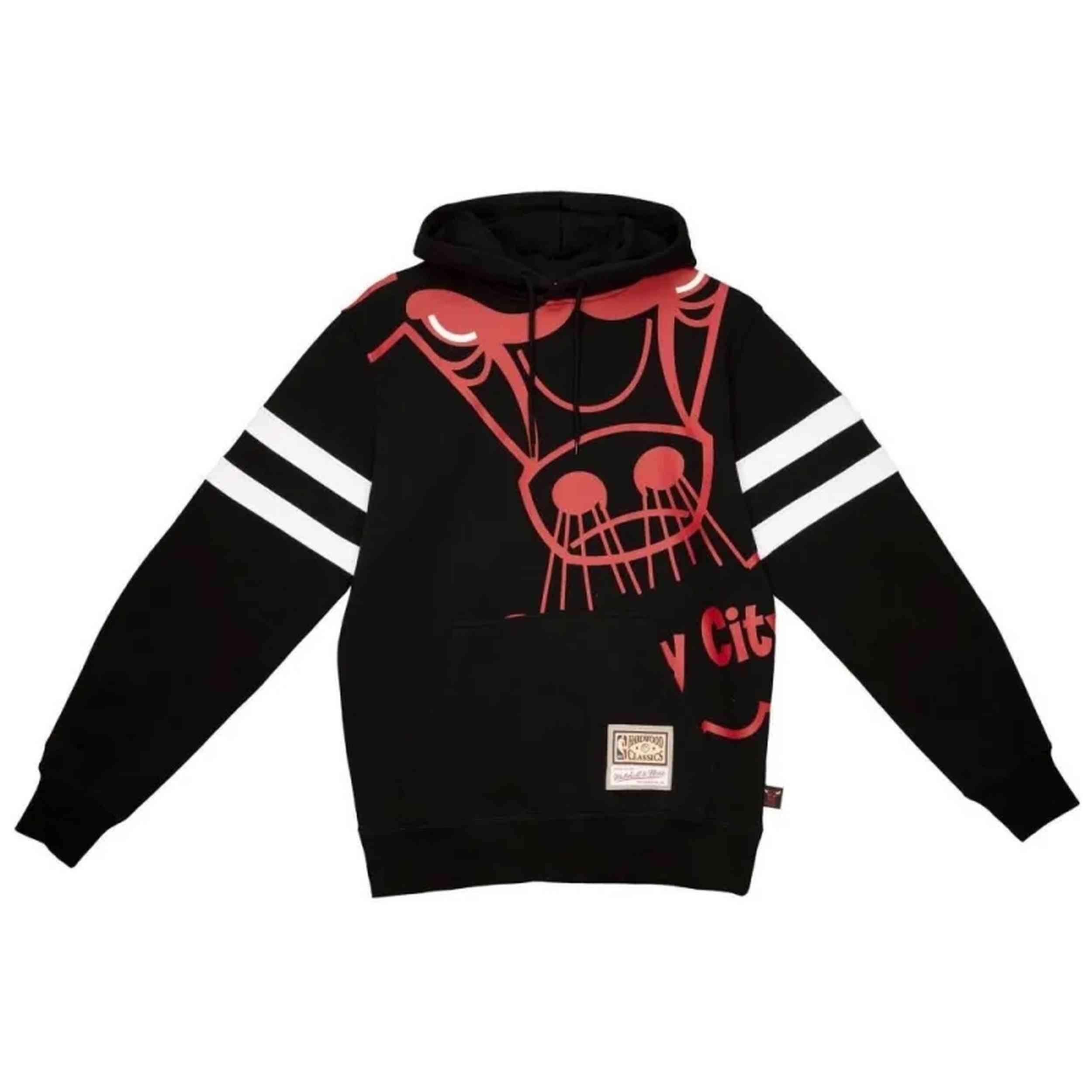Sweat Mitchell & ness modèle FPHDBW19165-CBUBLCK pour unisexe 1/2
