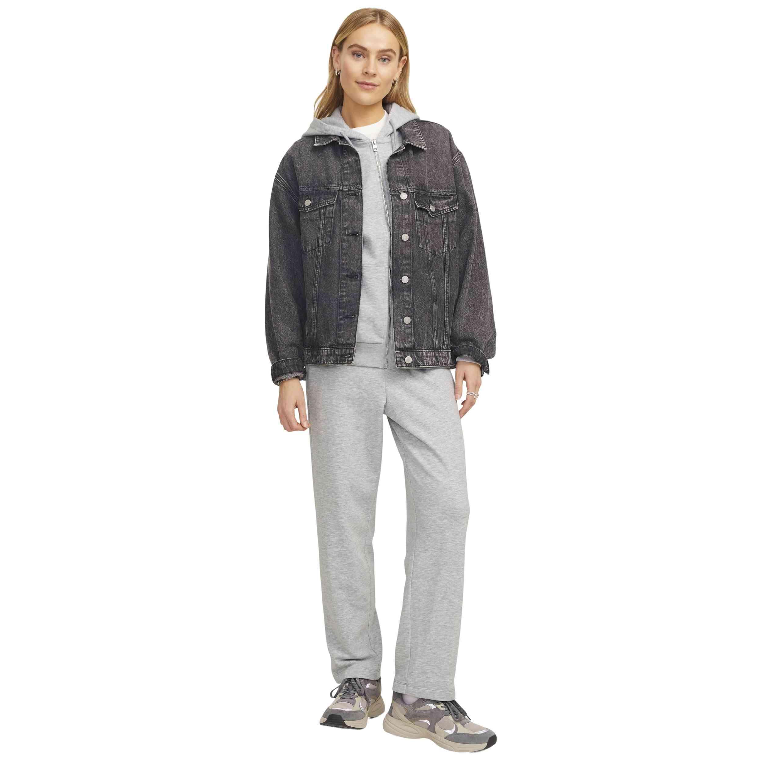 Sudadera con capucha Jack&jones modelo 12258320-GREY para mujer 3/5