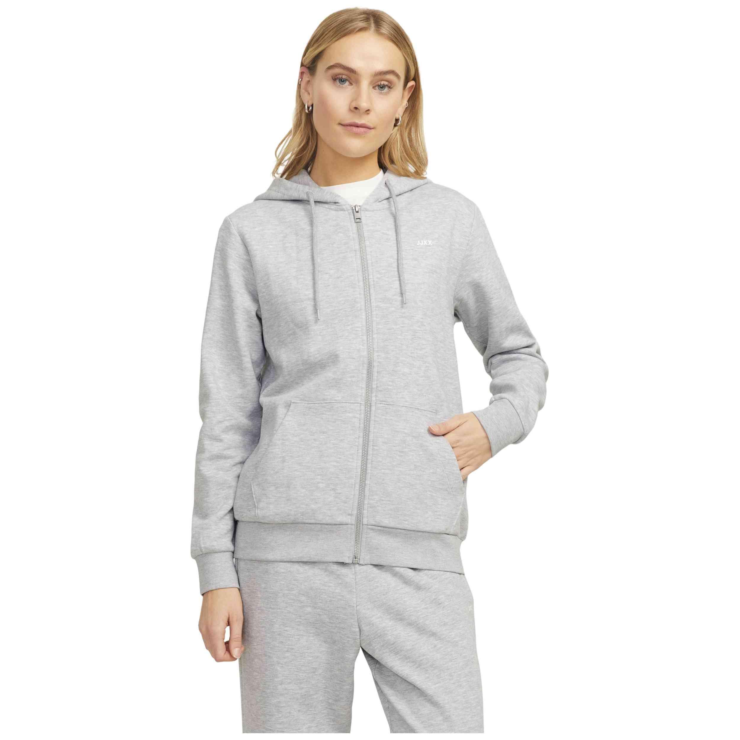 Sudadera con capucha Jack&jones modelo 12258320-GREY para mujer 2/5