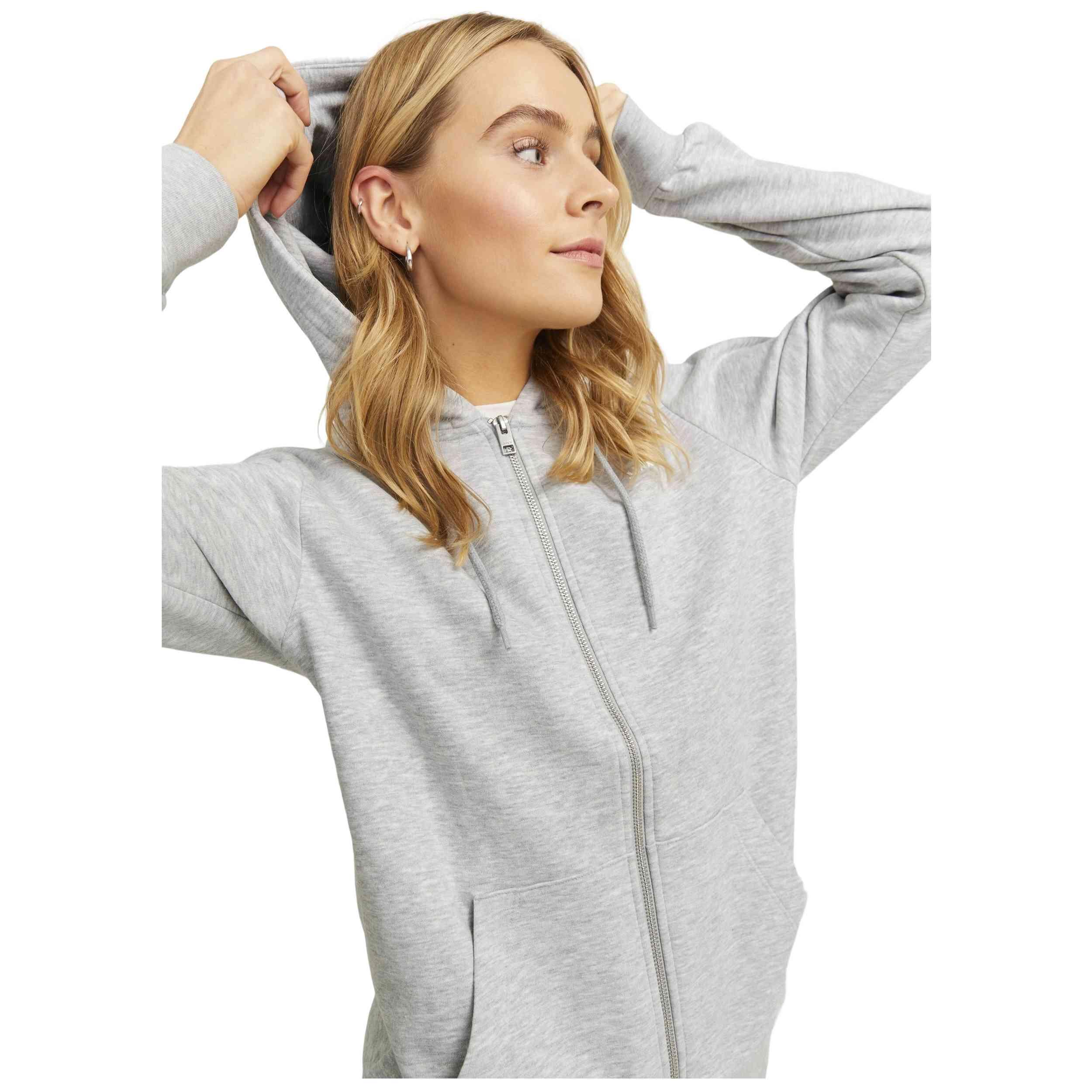Sudadera con capucha Jack&jones modelo 12258320-GREY para mujer 5/5