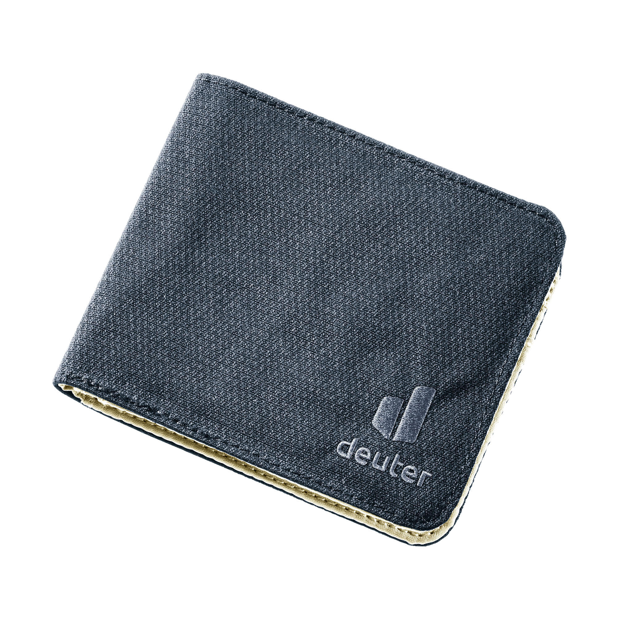 Cartera compacta - 4 ranuras, monedero con cremallera - beige 3/3