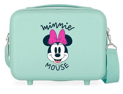 Beauty case Abs Disney Minnie teen con capacità di 9L turchese