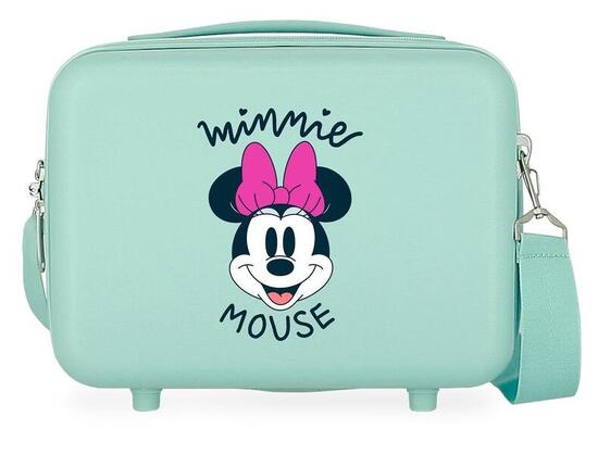 Beauty case Abs Disney Minnie teen con capacità di 9L turchese