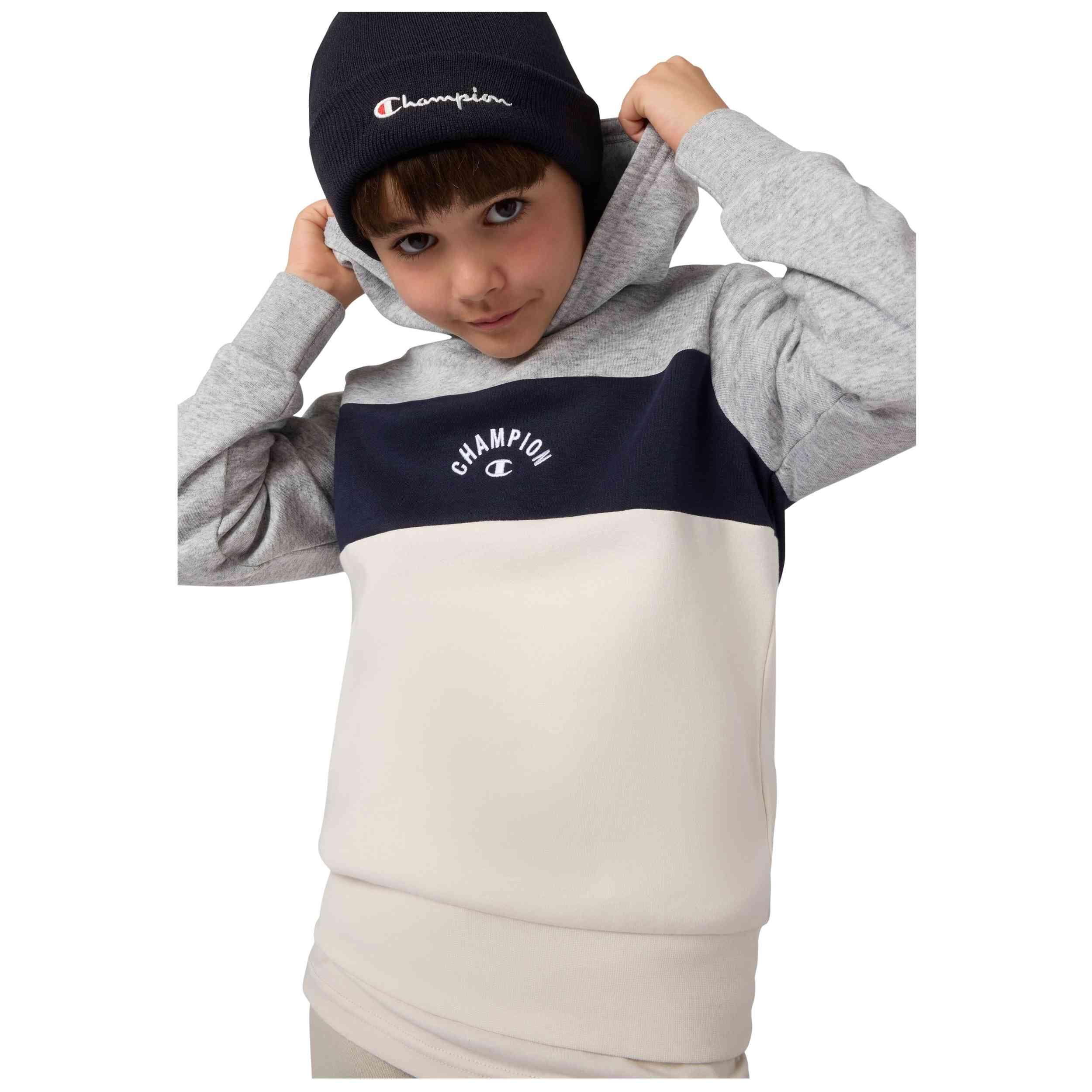Sweat à capuche Champion modèle 307302-EM021 pour unisexe enfants 3/4