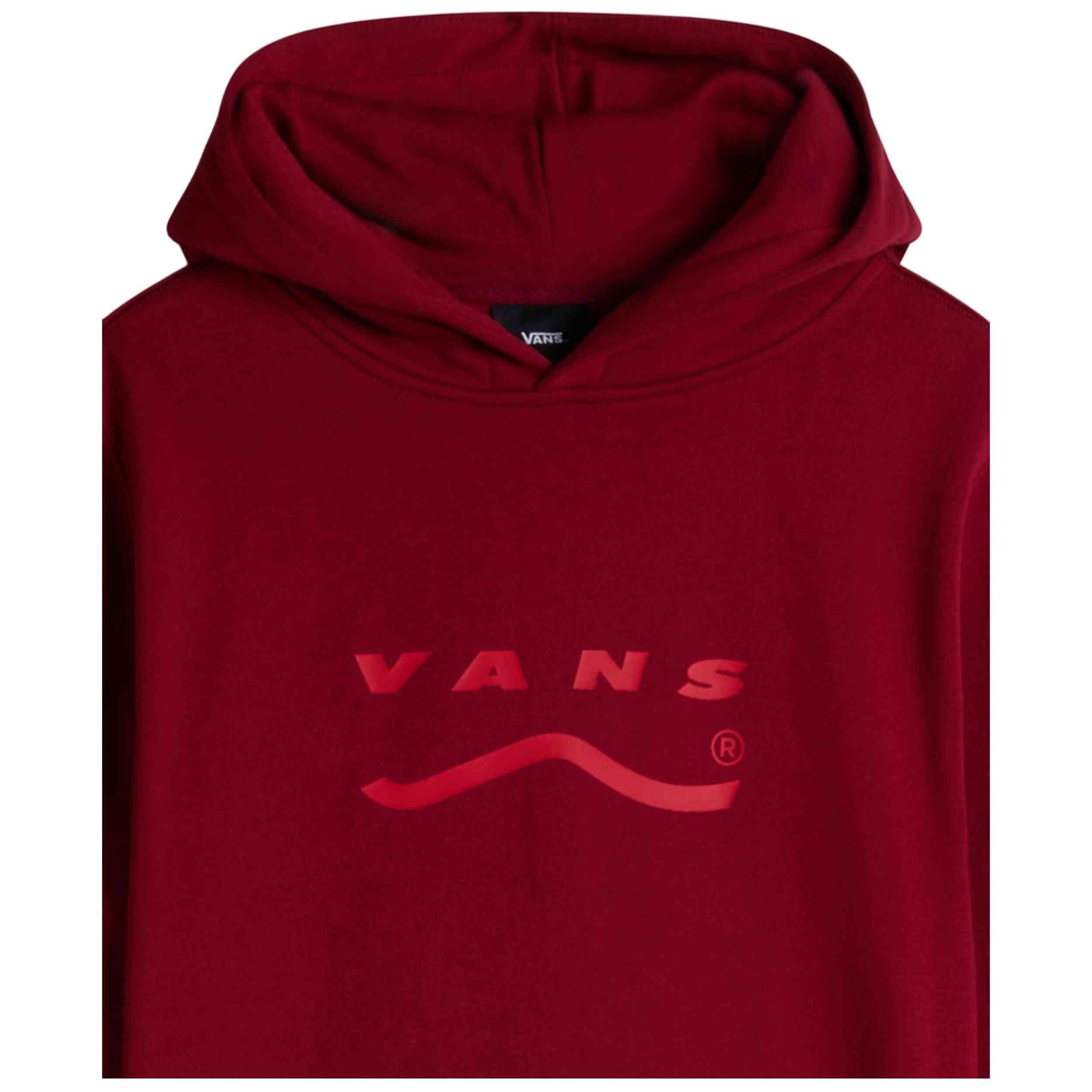 Felpa con cappuccio Vans modello VN000QYBBRD1 per unisex 3/3