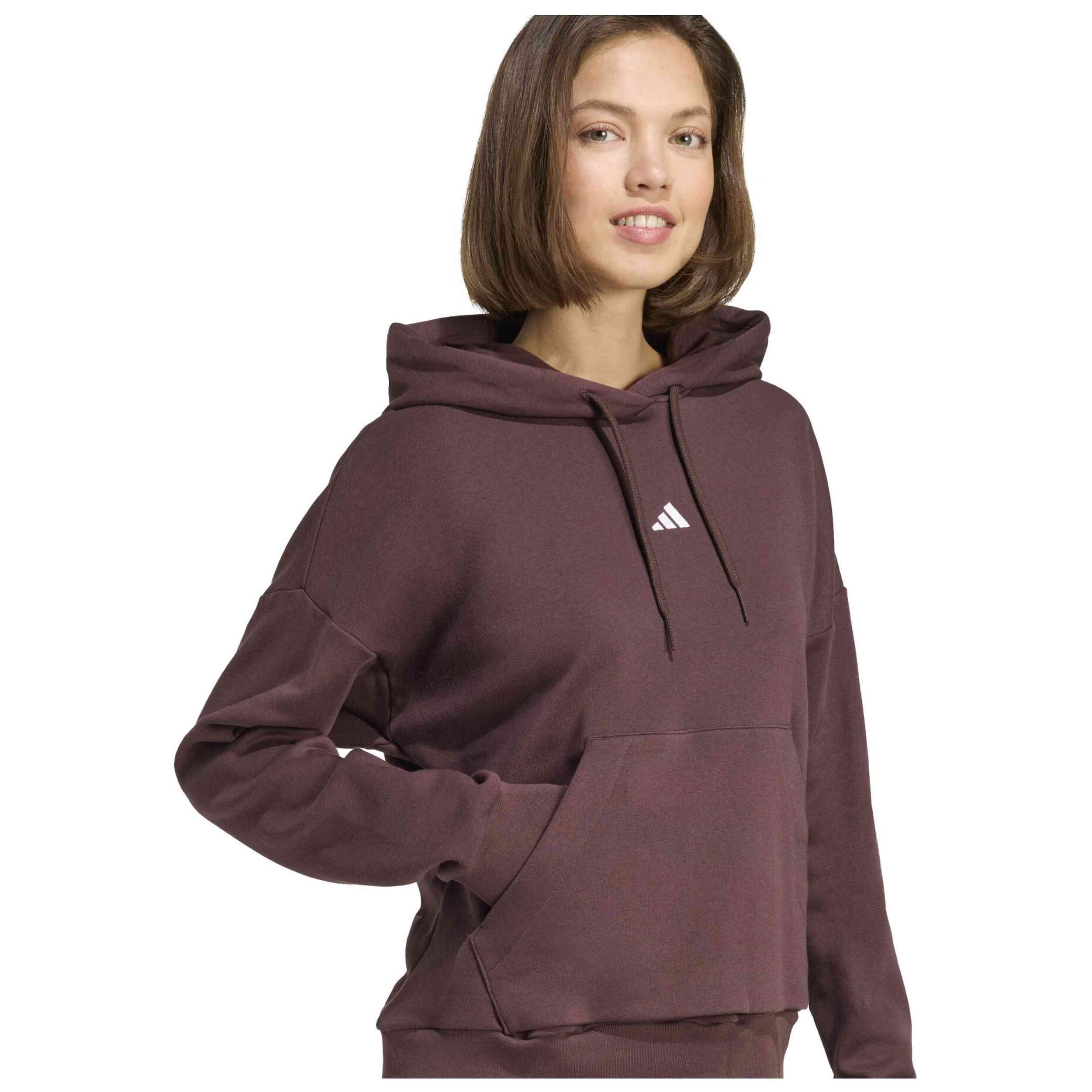 Sweat à capuche Adidas modèle JV7314 pour femmes 3/5