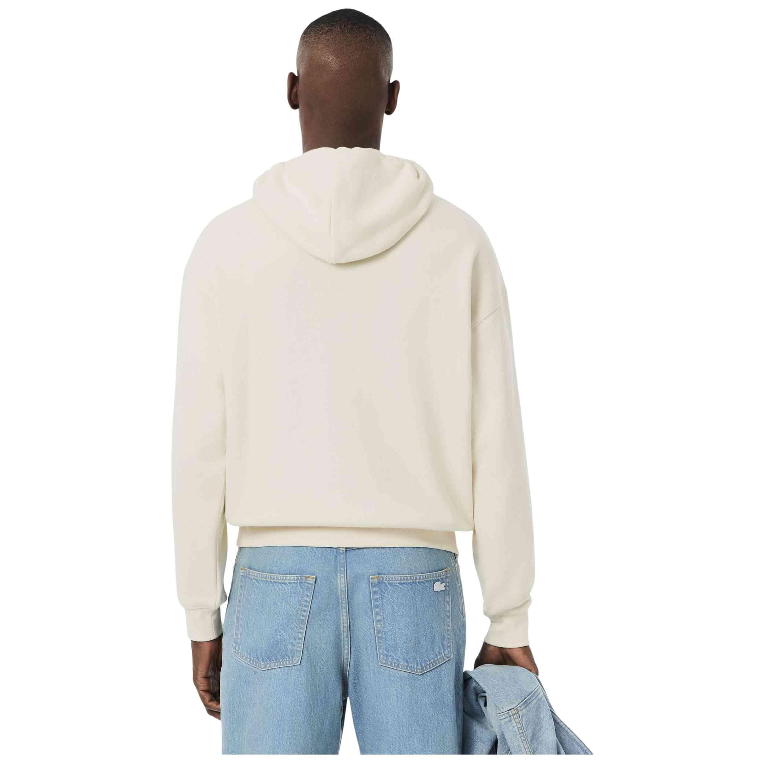 Felpa con cappuccio Lacoste modello SH5464-XFJ per uomini 4/5