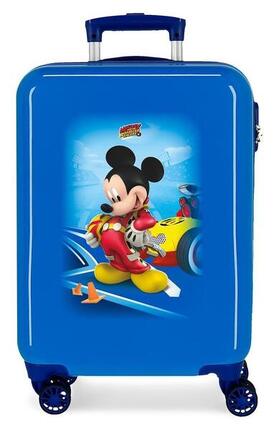 Valise cabine Disney Let´s roll mickey Abs avec une capacité de 34L bleu foncé