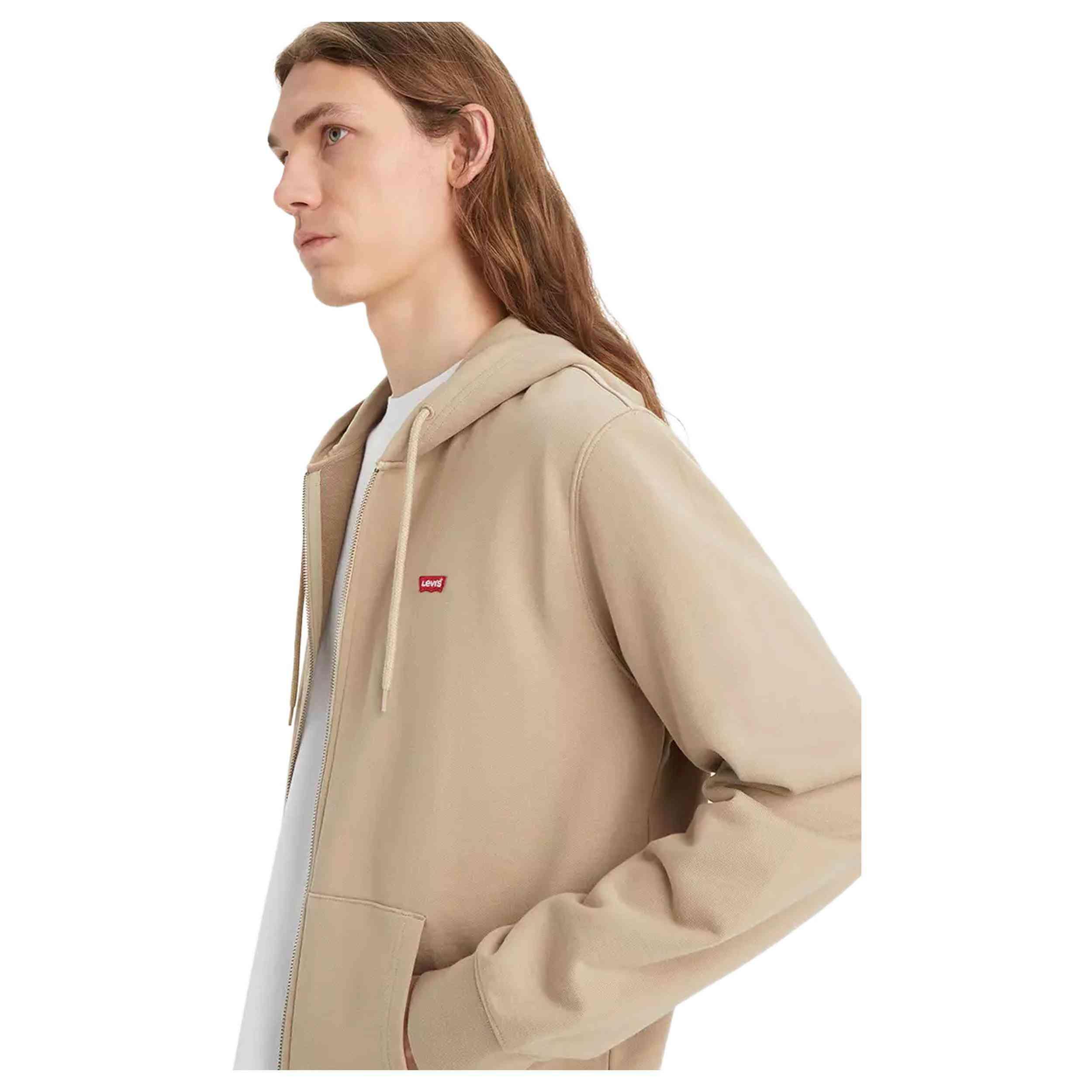 Felpa con cappuccio Levi's modello 34584-0032 per uomini 3/3
