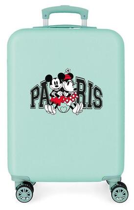 Valise cabine Disney Mickey & minnie trip to.. Abs avec une capacité de 35L