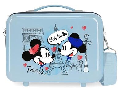 Beauty case Abs Disney Mickey & minnie let's travel con capacità di 9L