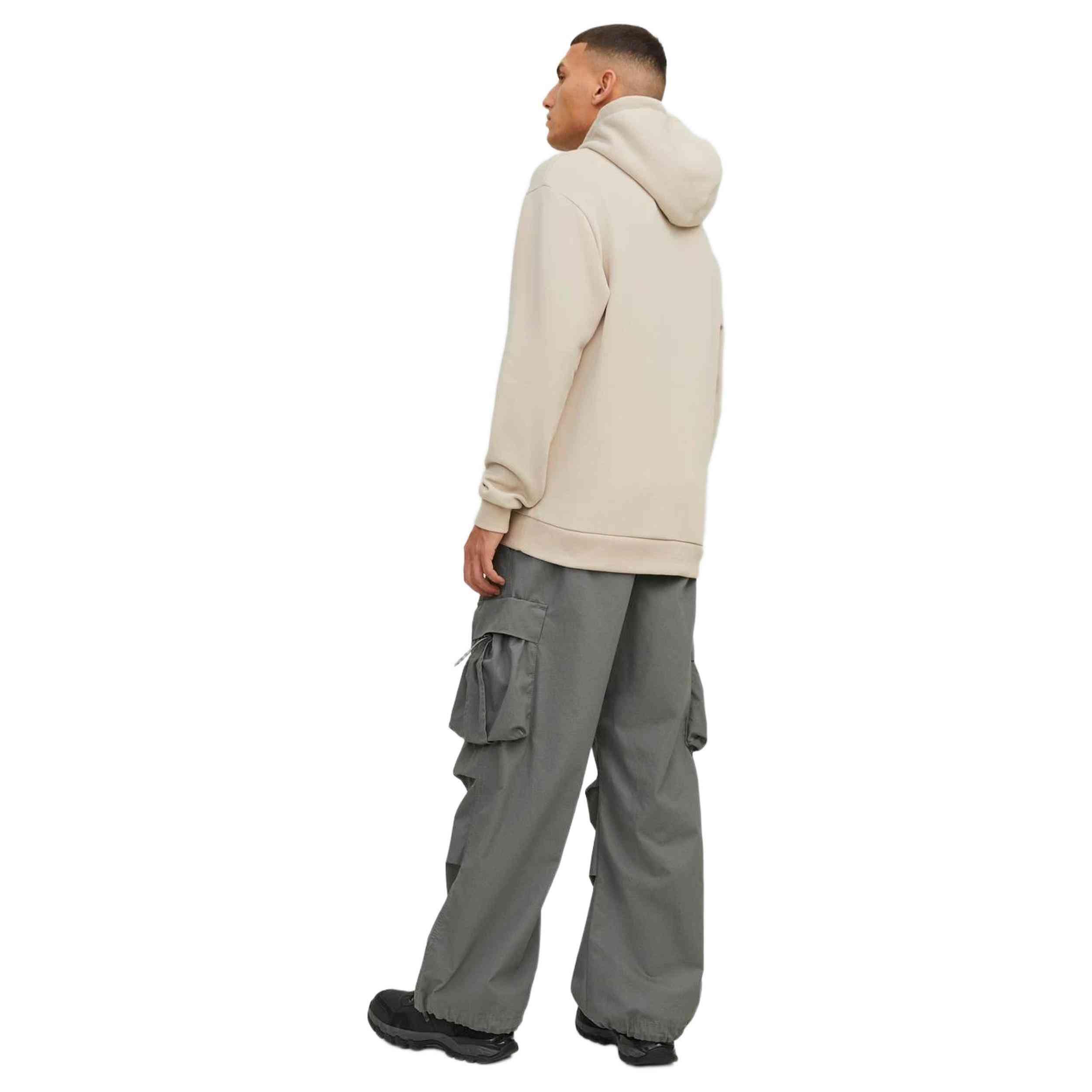 Felpa con cappuccio Jack&jones modello 12249340-MOONBEAM per uomini 3/5