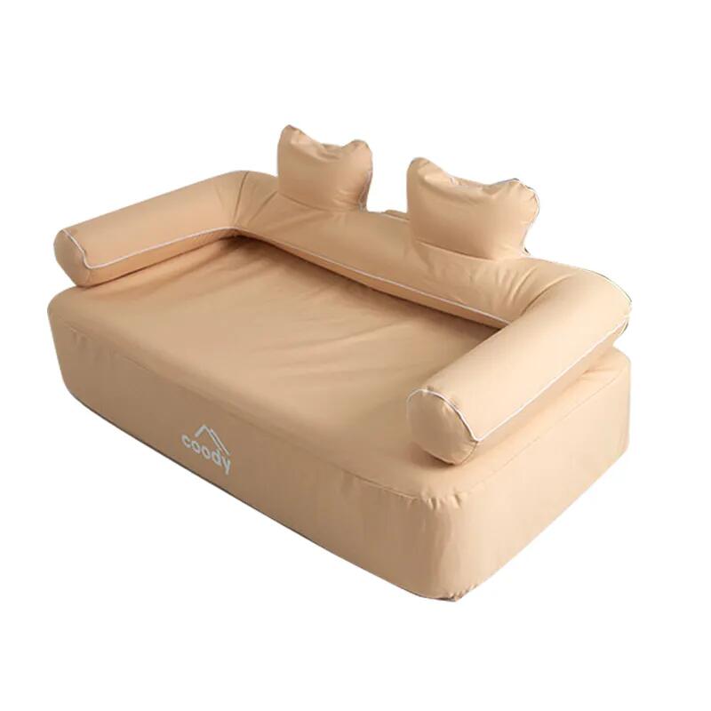 Canapé gonflable Coody double beige 2/7