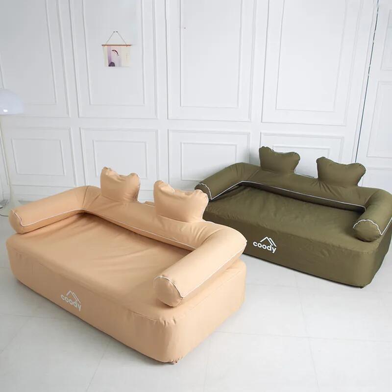 Canapé gonflable Coody double beige 5/7
