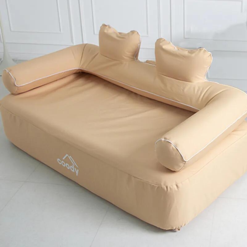 Canapé gonflable Coody double beige 6/7