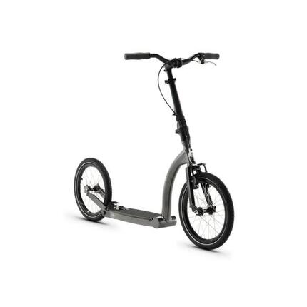 Abi Swiftyone MK4 klappbarer Scooter 16" Schwarz-Anthrazit