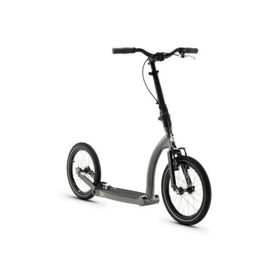 Abi Swiftyone MK4 klappbarer Scooter 16" Schwarz-Anthrazit
