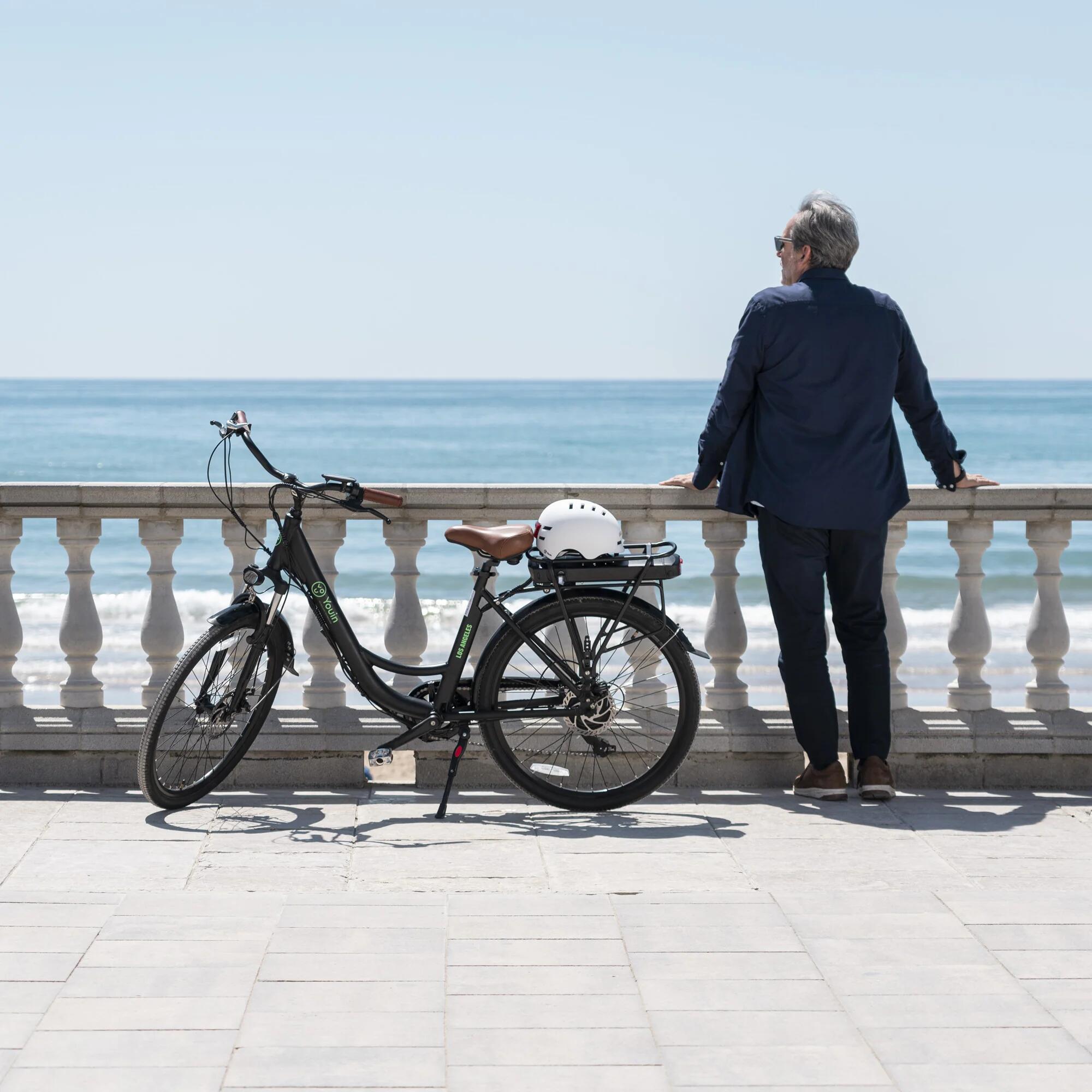 Bicicletta elettrica urbana Youin You-Ride Los Angeles 250W 40km 28" Second Life 5/5