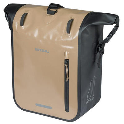 Basil rivo m enkele fietstas 12-15 l tarpaulin mik