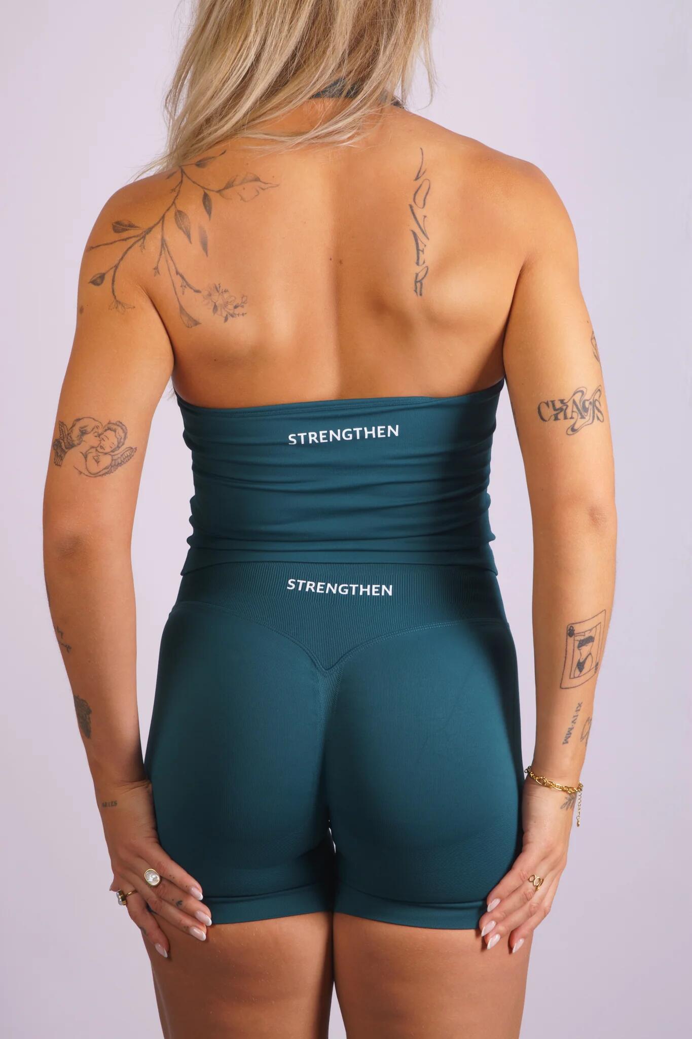 Hazel Short- Emerald green 3/7