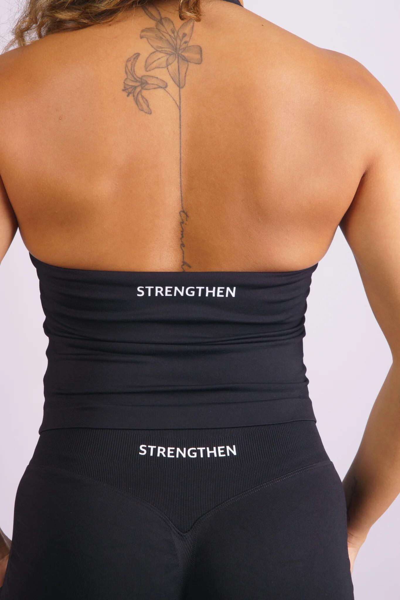 Hazel Halter bra- Black 3/7