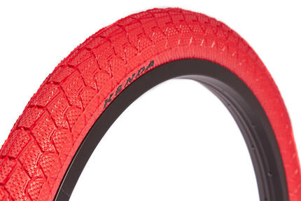 Czerwona opona BMX 20 "x1,95" KENDA