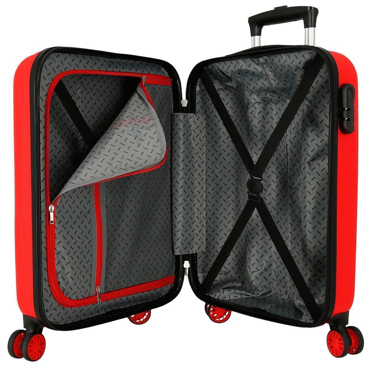 Valise cabine Reebok Portland ABS avec une capacité de 34L rouge 4/5