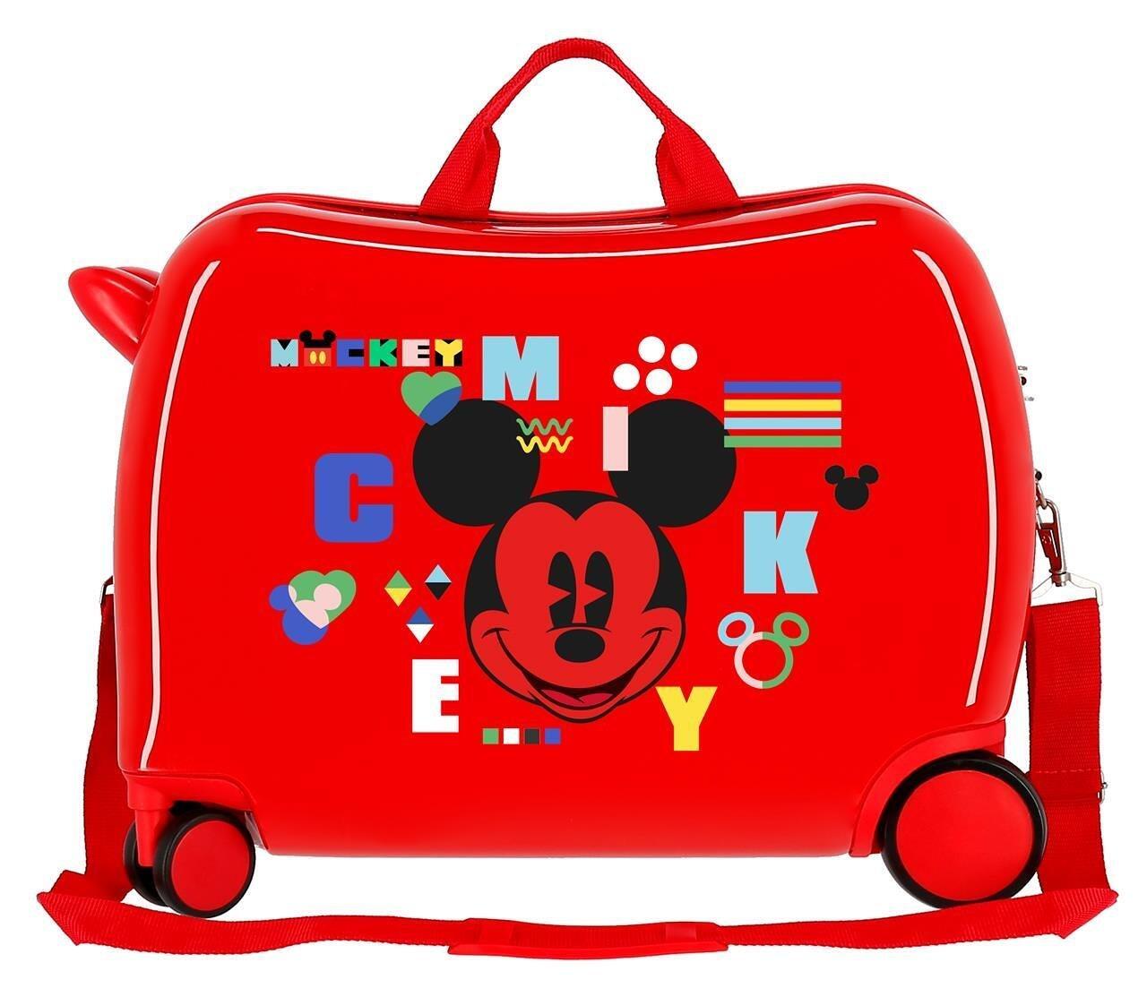 Valigia Bambino Disney Mickey shape shifter Abs con capacità di 38L rosso 2/5