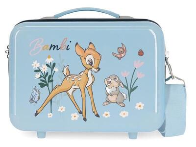 Beauty case Abs Disney Before the bloom con capacità di 9L azzurro chiaro