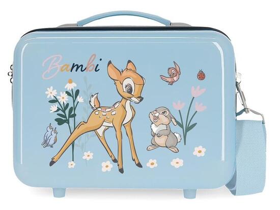 Beauty case Abs Disney Before the bloom con capacità di 9L azzurro chiaro