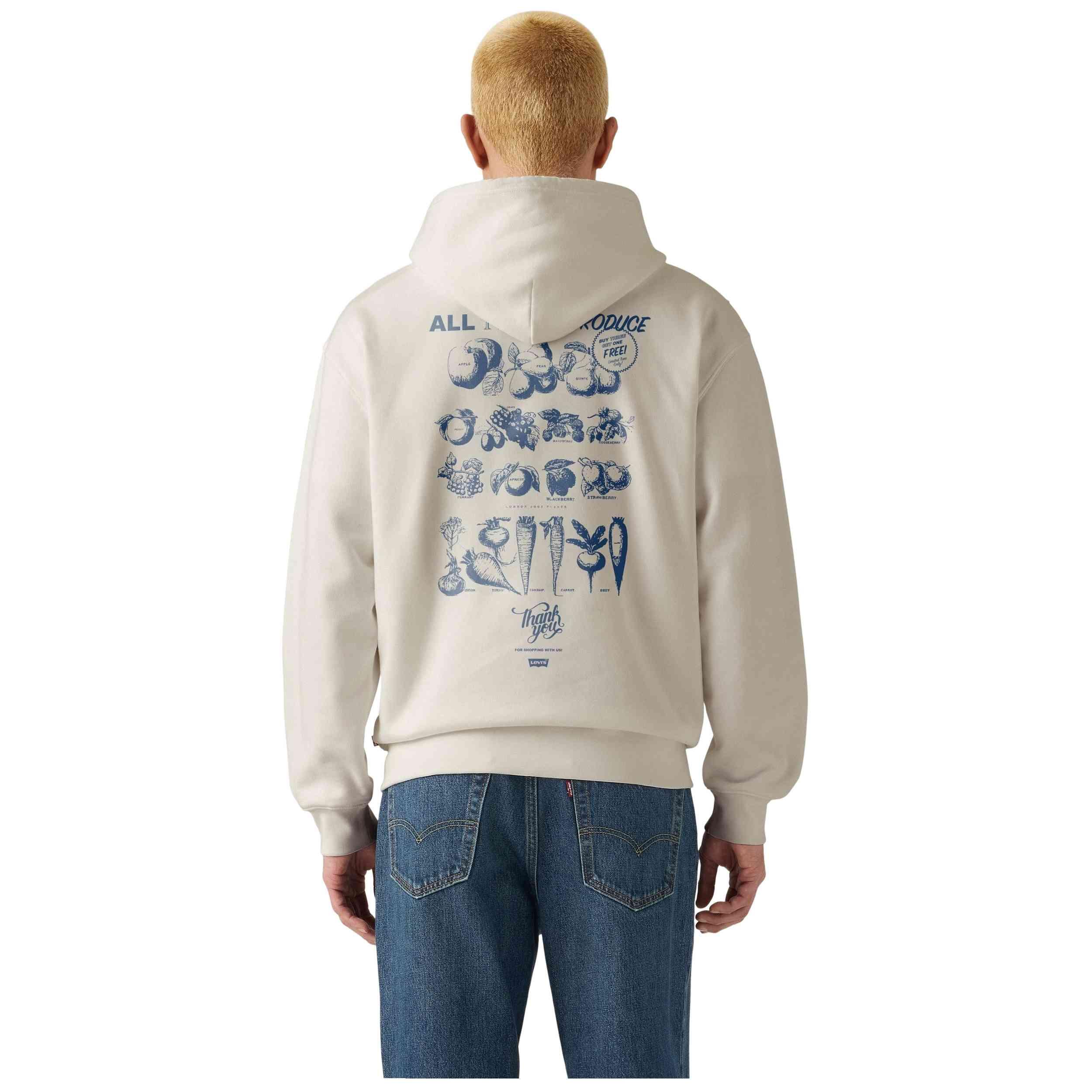 Felpa con cappuccio Levi's modello A26390057 per uomini 2/4