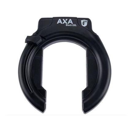 AXA Block XXL Ringschloss und Akkuschloss schwarz herausnehmbarer Schlüssel