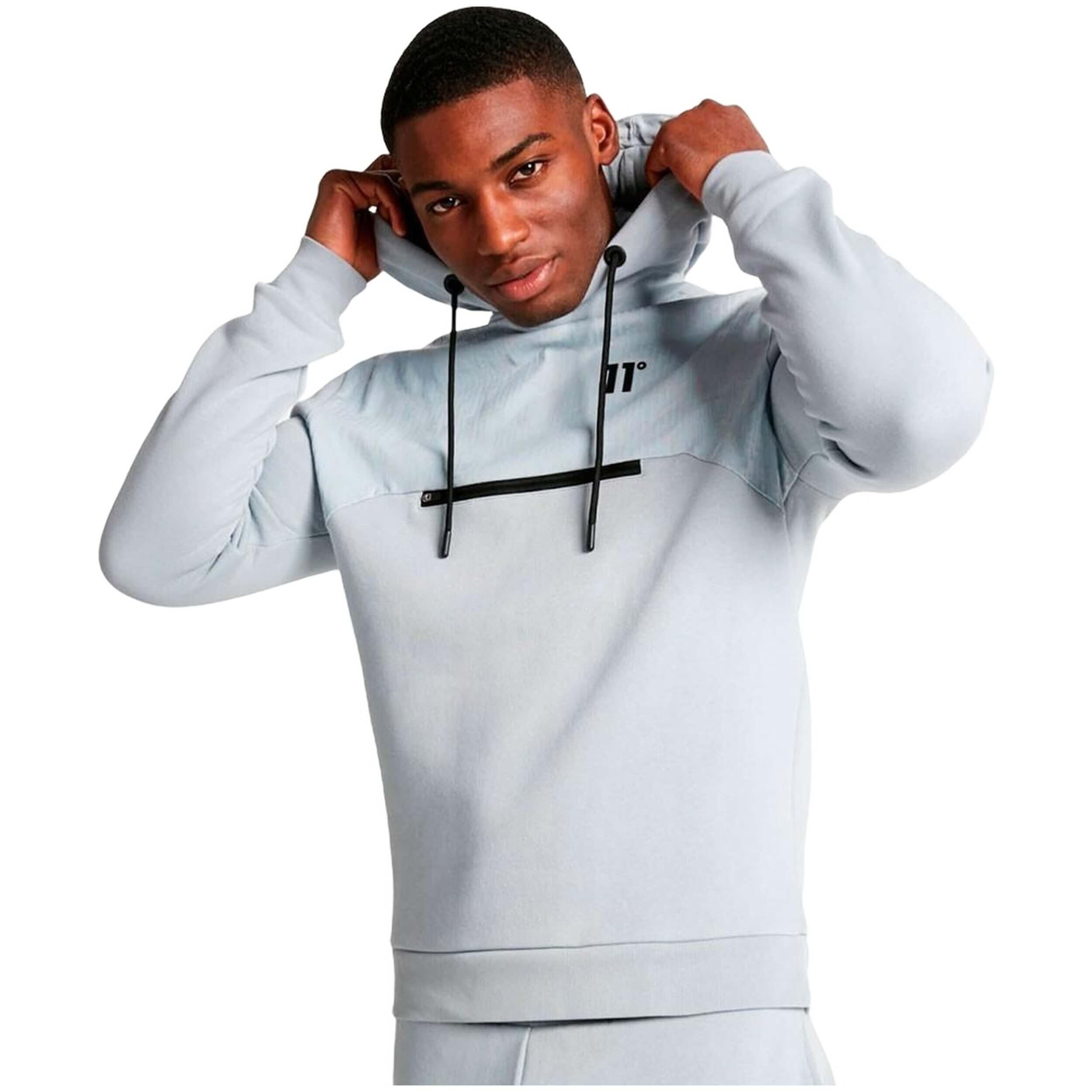 Sudadera con capucha 11 degrees modelo 11D1033-585 para hombre 1/3