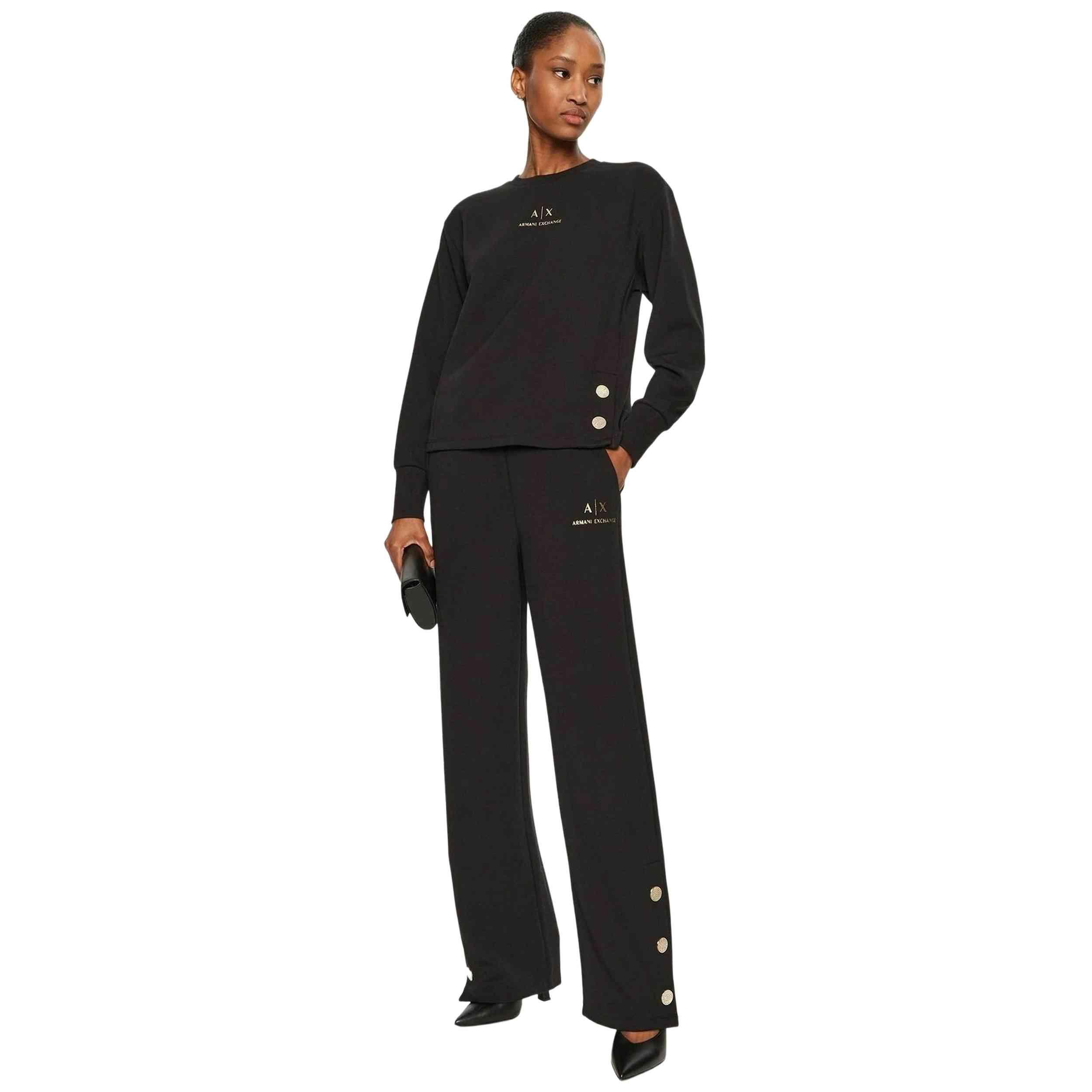 Calças de fato de treino Armani exchange modelo 041602200003 para mulheres 2/5