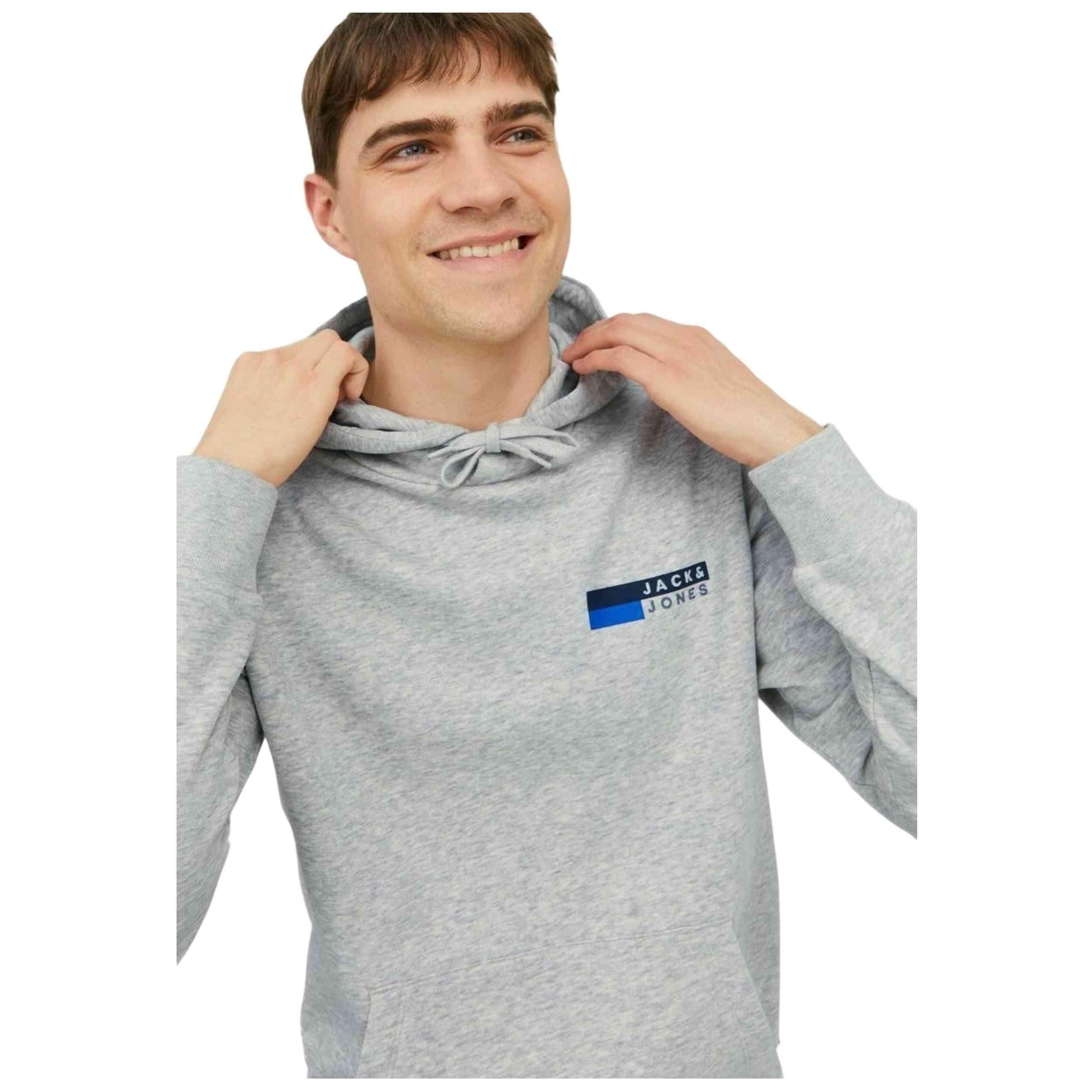 Felpa con cappuccio Jack&jones modello 49611517493587 per uomini 4/5