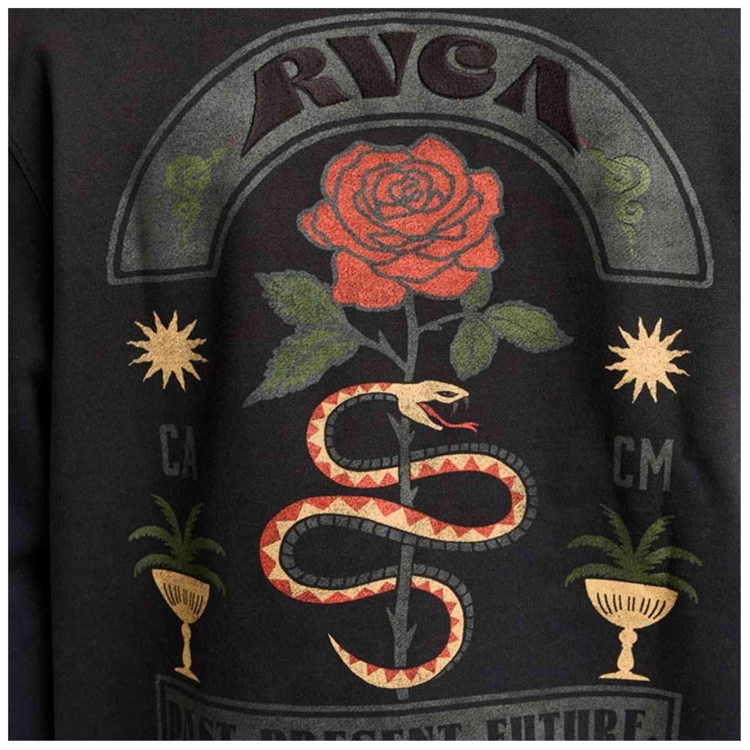 Sweat à capuche Rvca modèle EVYSF00135-BLK pour homme 3/3