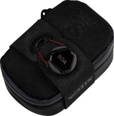 SILCA Mattone borsa da sella nero/rosso