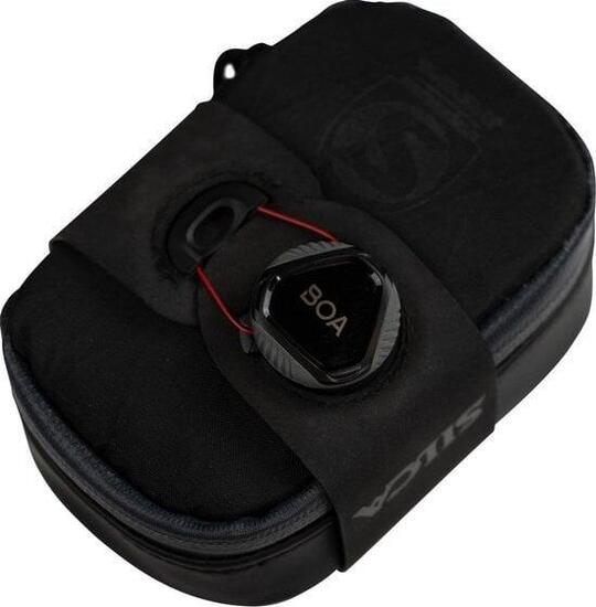 SILCA Mattone borsa da sella nero/rosso