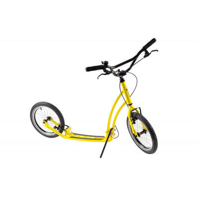 Mibo mastr 16/16 opvouwbare step voor volwassenen geel