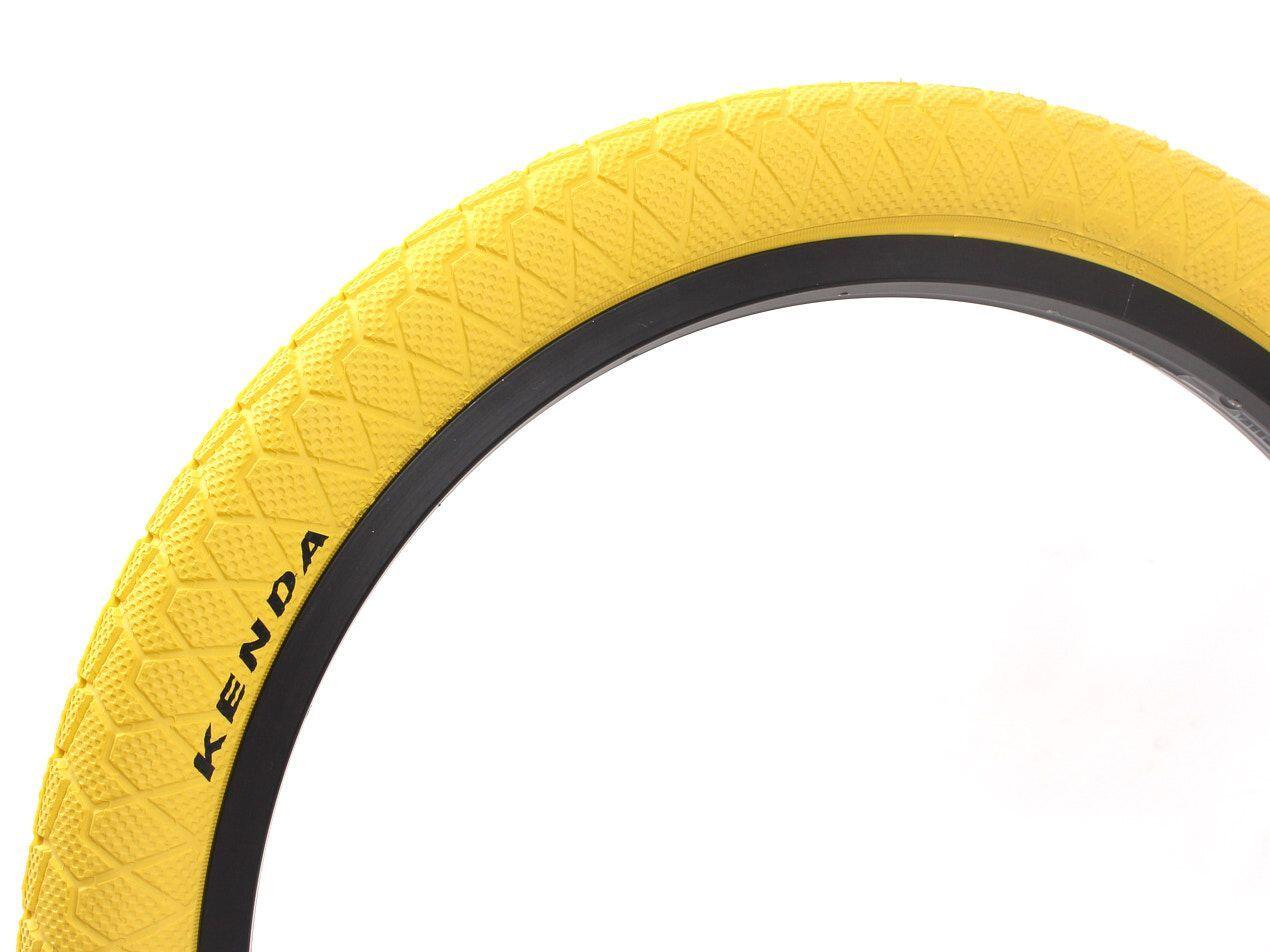 Set pneumatici BMX KENDA 20 pollici x 1,95 pollici giallo 3/5