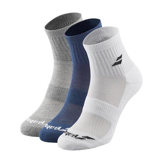 Paquet De 3 Paires De Chaussettes Babolat Quarter