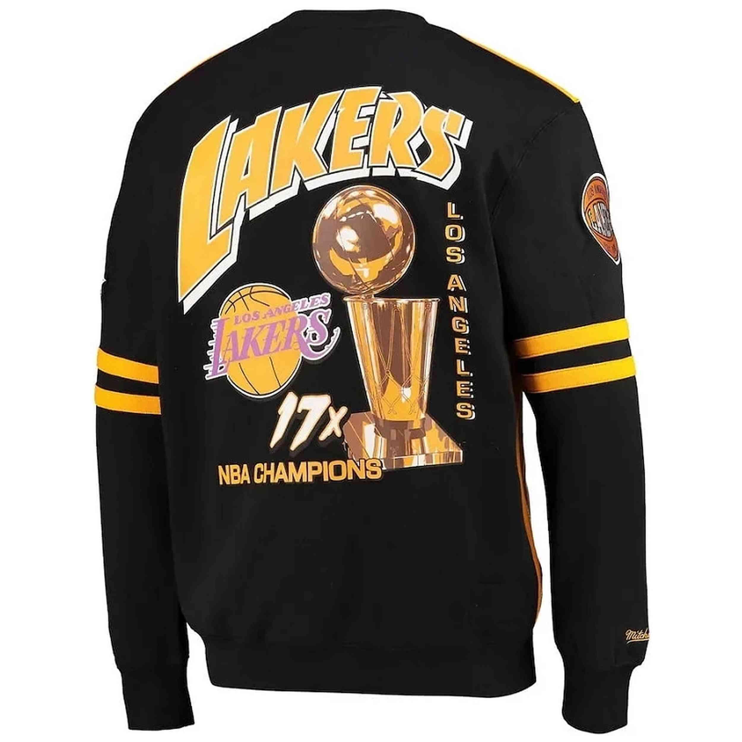 Sudadera Mitchell & ness modelo FCPO3400-LALYYPPPLTGD para hombre 3/3