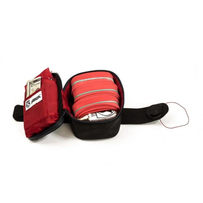 SILCA sacoche de selle Mattone Grande noir/rouge 1.2 l 3/6