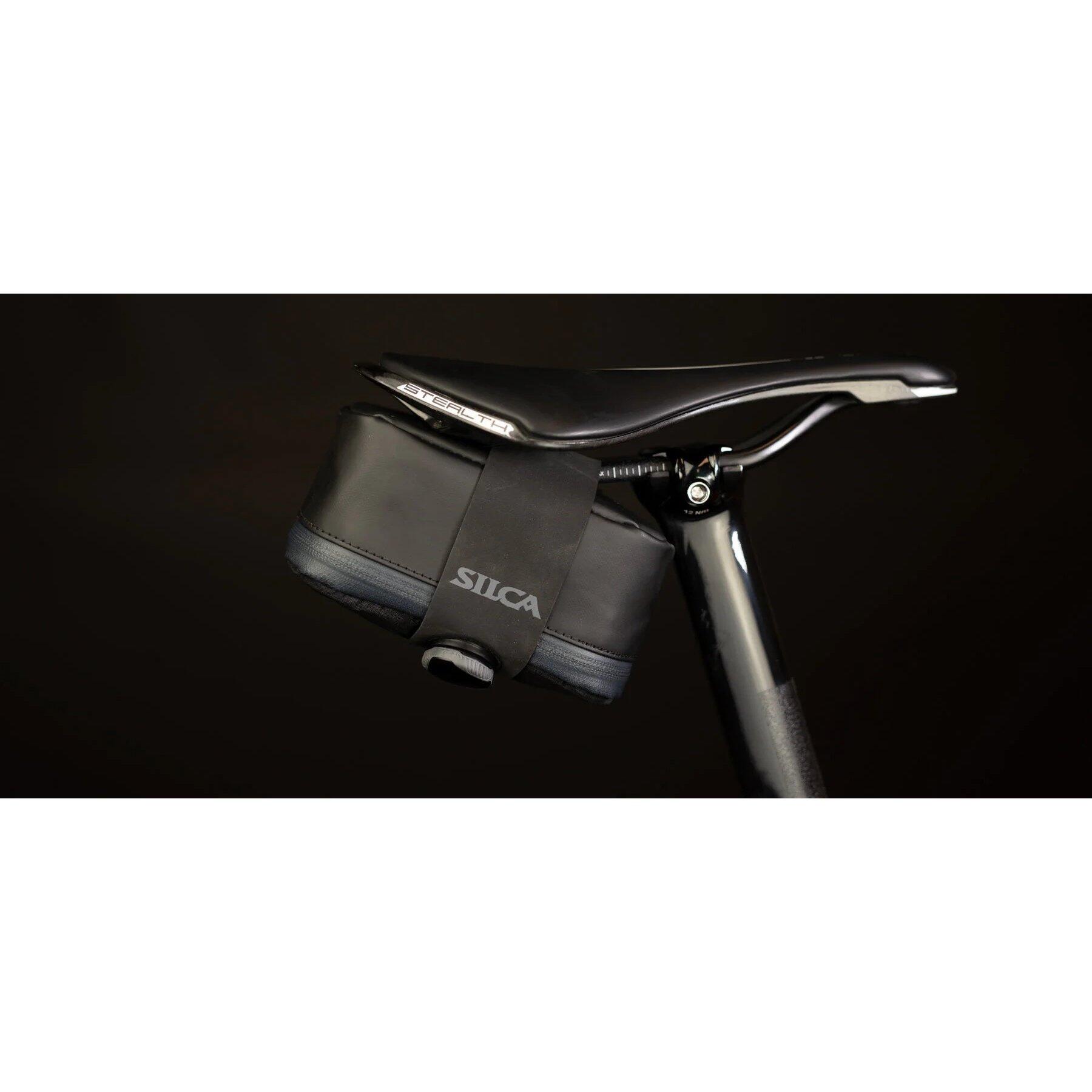 SILCA sacoche de selle Mattone Grande noir/rouge 1.2 l 4/6