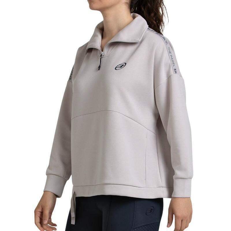 SUDADERA BULLPADEL ALASIA 057 ARENA MUJER XS 3/5