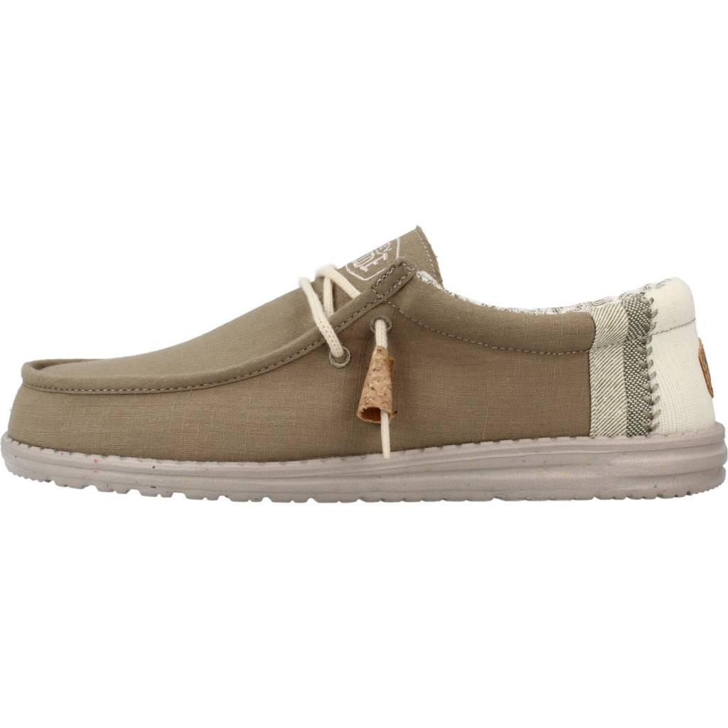 Zapatillas Lona Hombre Hey Dude Wally Break Verde 2/5