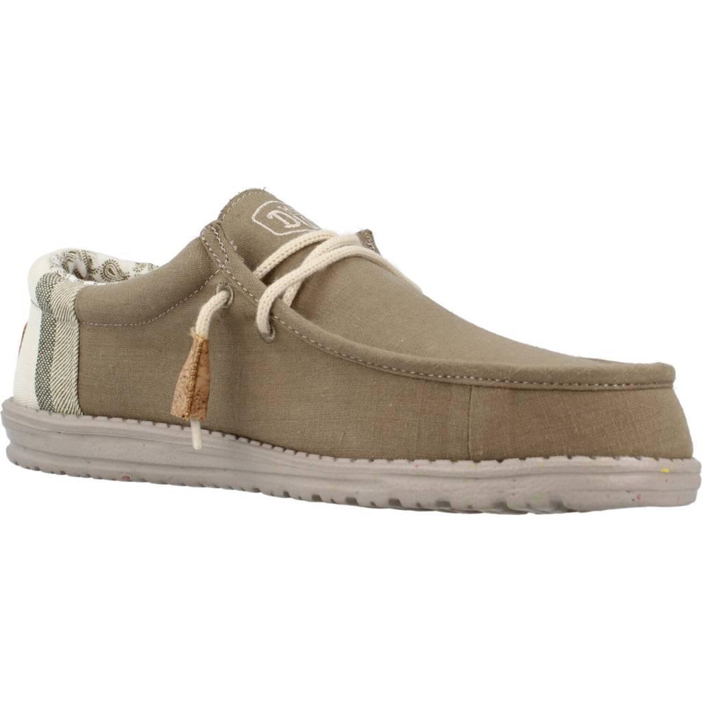 Zapatillas Lona Hombre Hey Dude Wally Break Verde 5/5