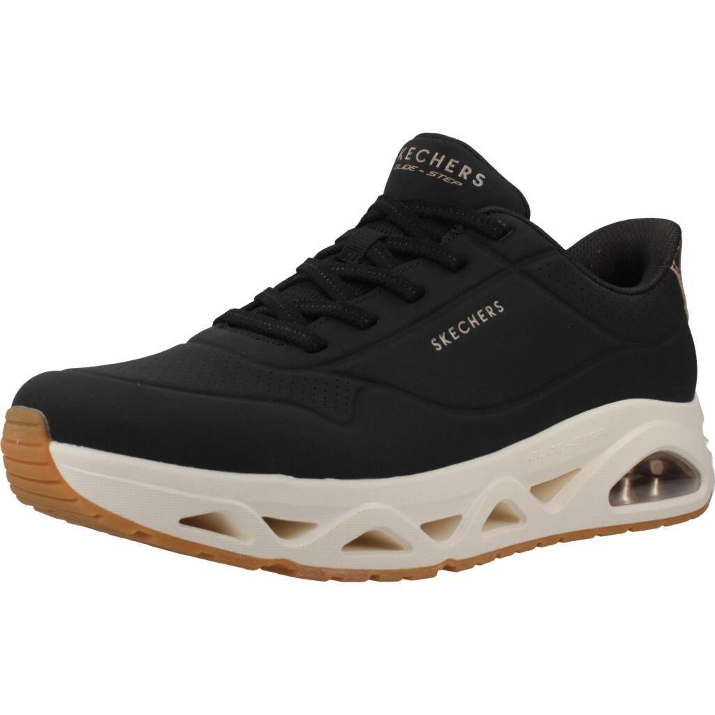 Buty SKECHERS UNO GLIDE STEP GLIDE ON AIR Czarny