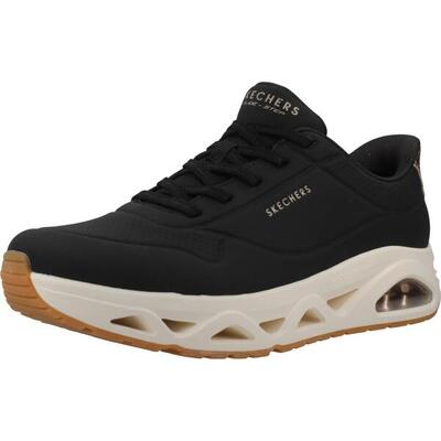 Zapatillas dames skechers uno glide-step - glide on air zwart